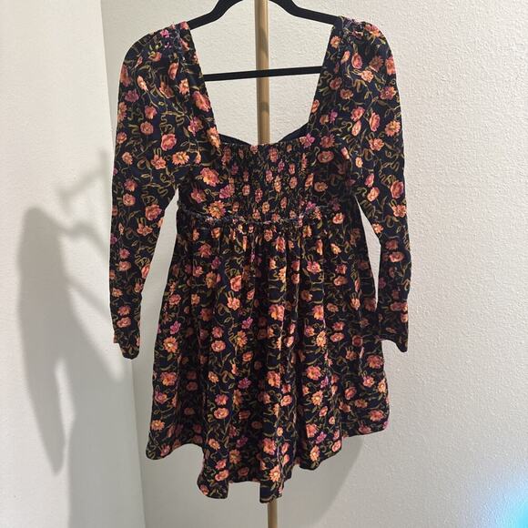 Free People Bessie Corduroy Mini Dress Size XS Z48-1 - Picture 5 of 7